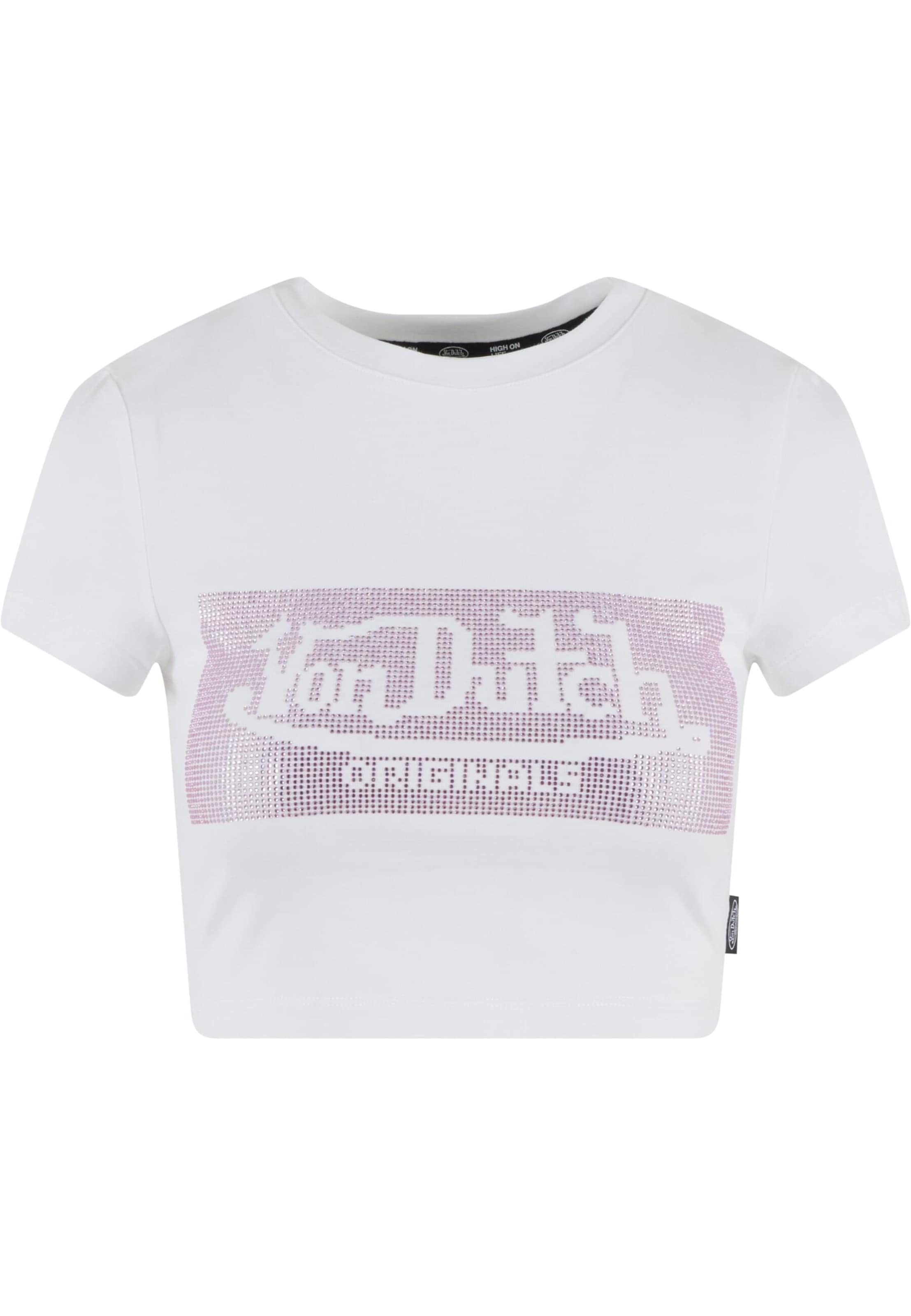 Von Dutch Originals - Camiseta 'Anna' en blanco: frente