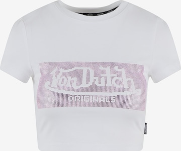 Von Dutch Originals Paita 'Anna' värissä valkoinen: etupuoli