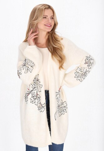 Cardigan usha FESTIVAL en beige : devant