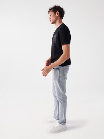 Coupe slim Jean Salsa Jeans en bleu