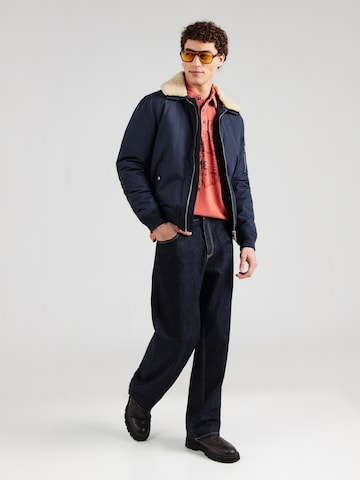 CAMP DAVID Shirt in Red