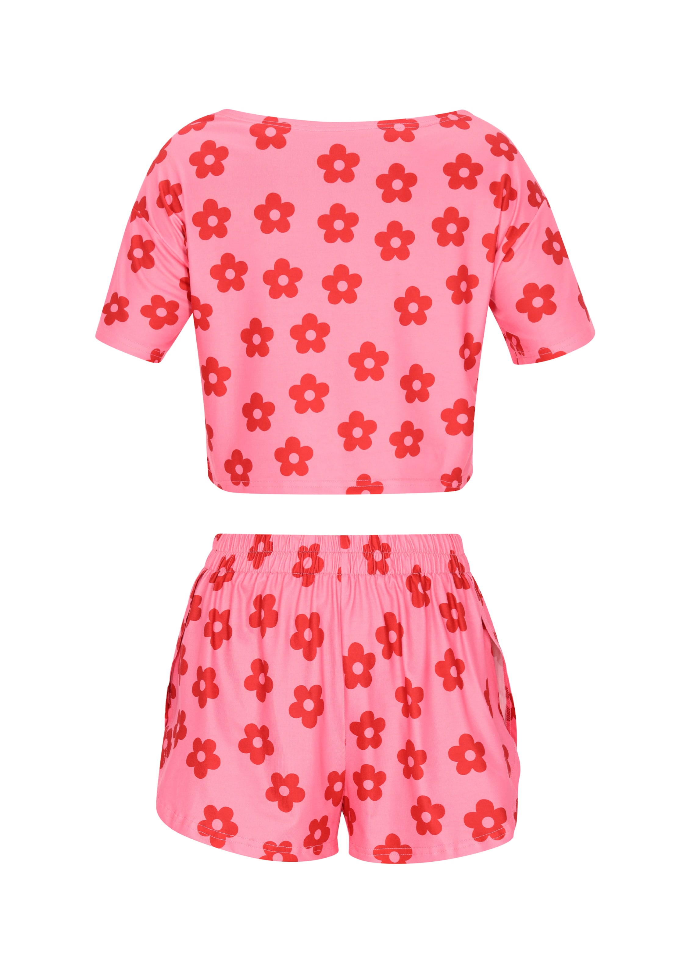 rozā NALLY Pidžama ar šortiem