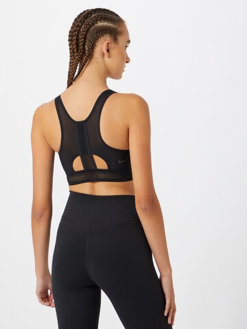 NIKE Regular Sports bra in Black