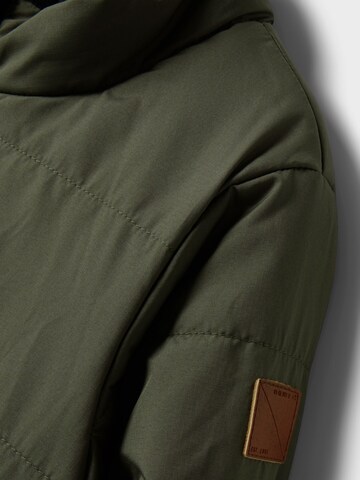 NAME IT Fleece jas in Bruin