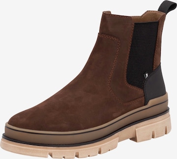 Rieker Sport Chelsea Boots in Braun: Vorderseite