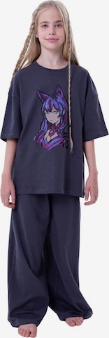 WINKIKI Schlafanzug in Grau: Vorderseite