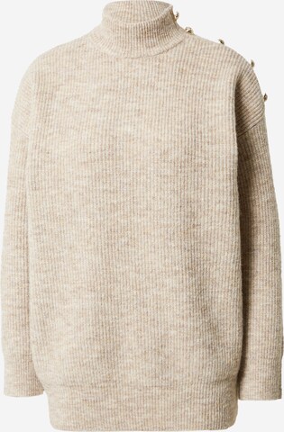 Karen Millen Sweater in Beige: front