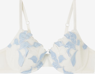 INTIMISSIMI Balconette Bra 'Francesca' in White: front