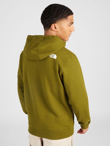 Sweat-shirt THE NORTH FACE en vert