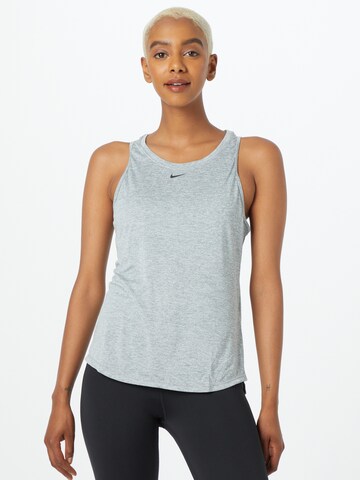 NIKE - Top deportivo en gris: frente