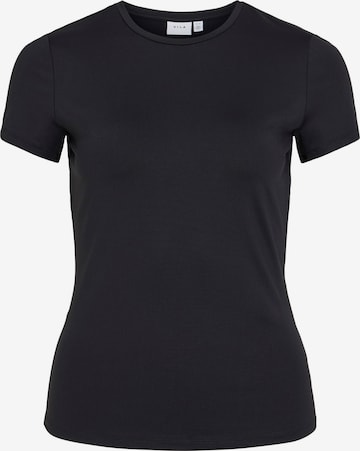 VILA Shirt 'VIKenza' in Zwart: voorkant