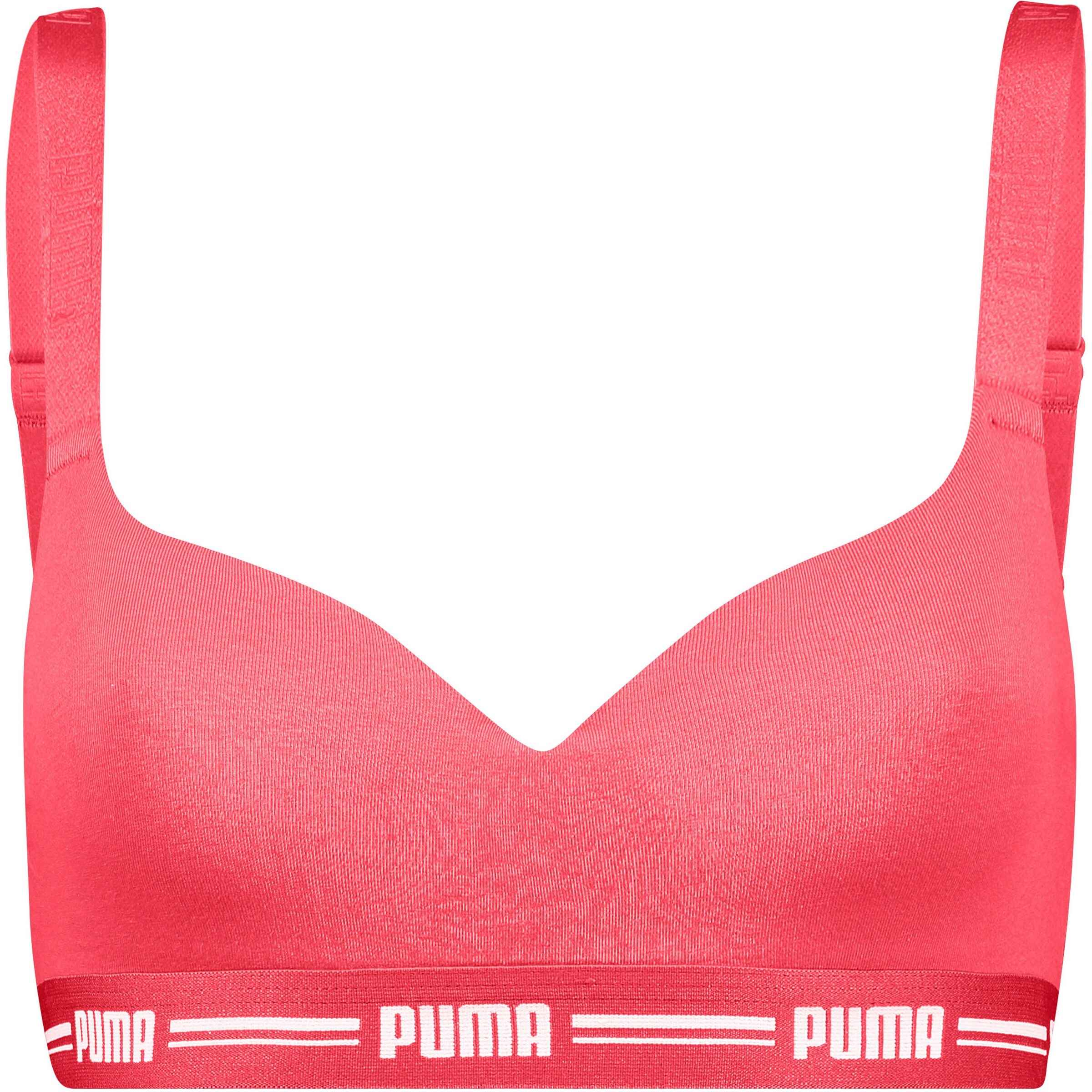 PUMA Bra in Red: front