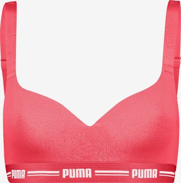 PUMA Sports Bra in Red: front