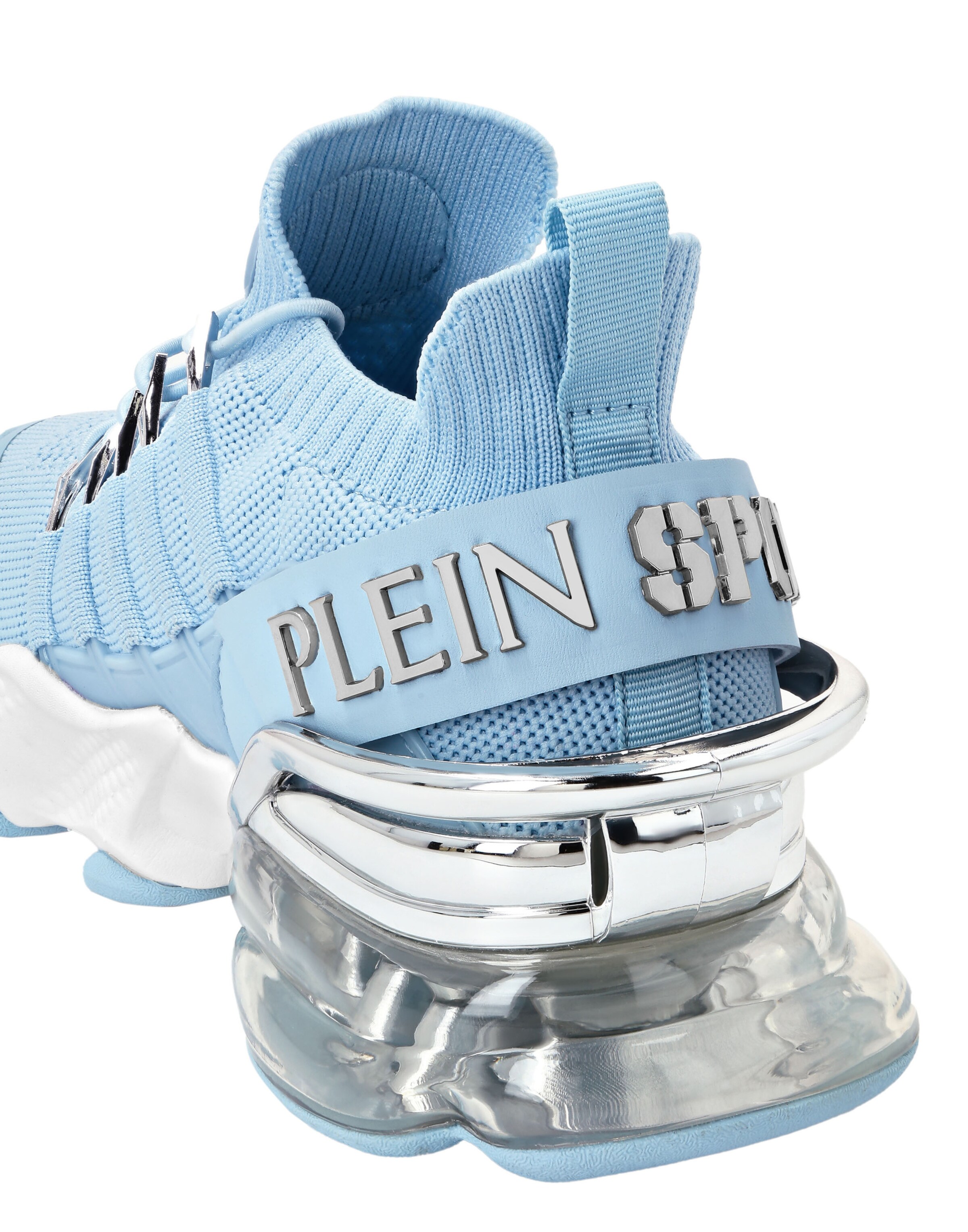 Plein Sport Sneakers laag 'Tiger Attack Gen. X.04' in Blauw