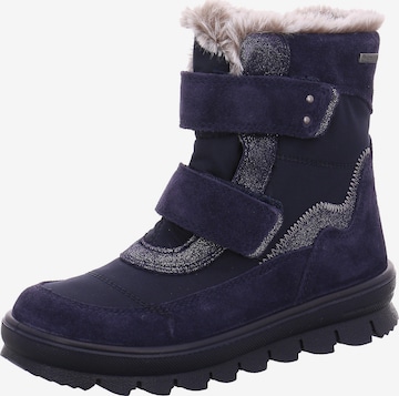 SUPERFIT Snowboots 'Flavia' in Blauw: voorkant