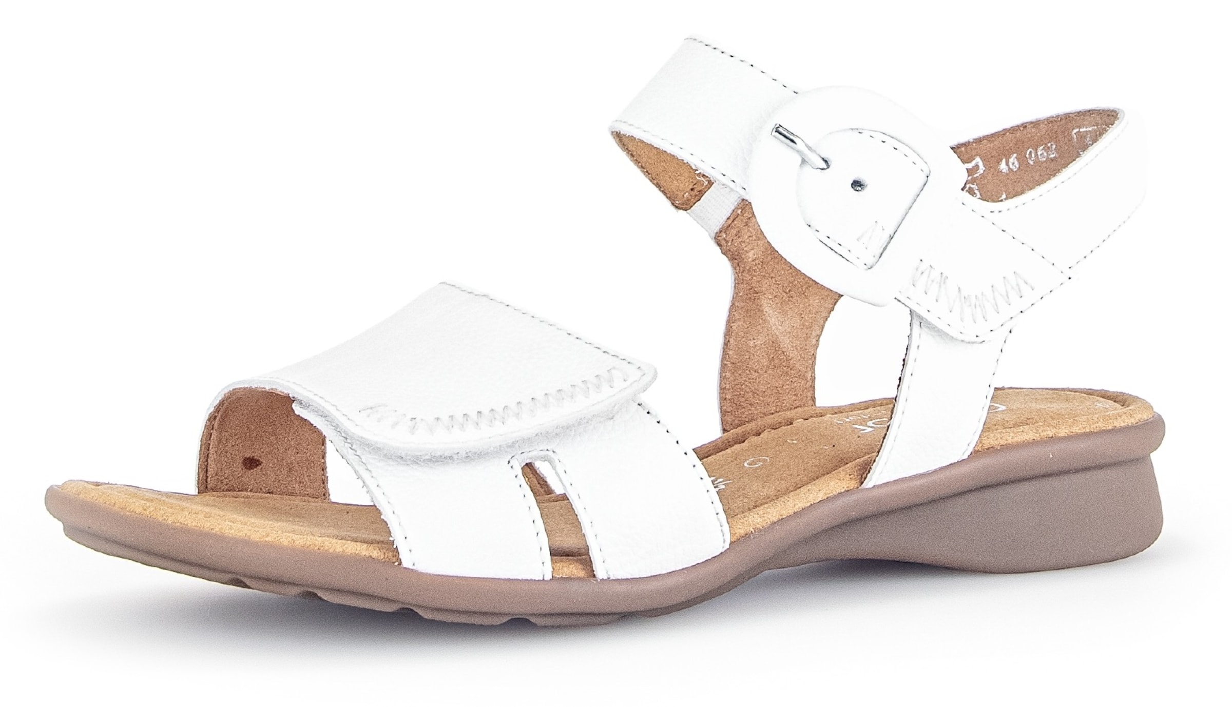 GABOR Sandals in White: front