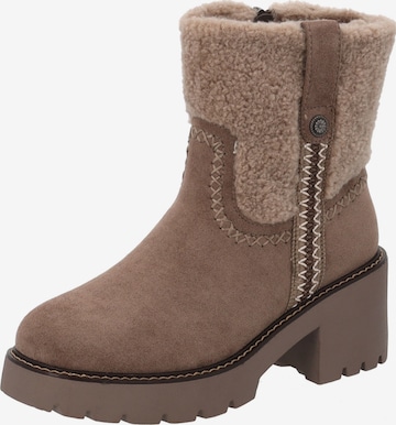 Palado by Sila Sahin Bootie 'Venrina' in Brown: front