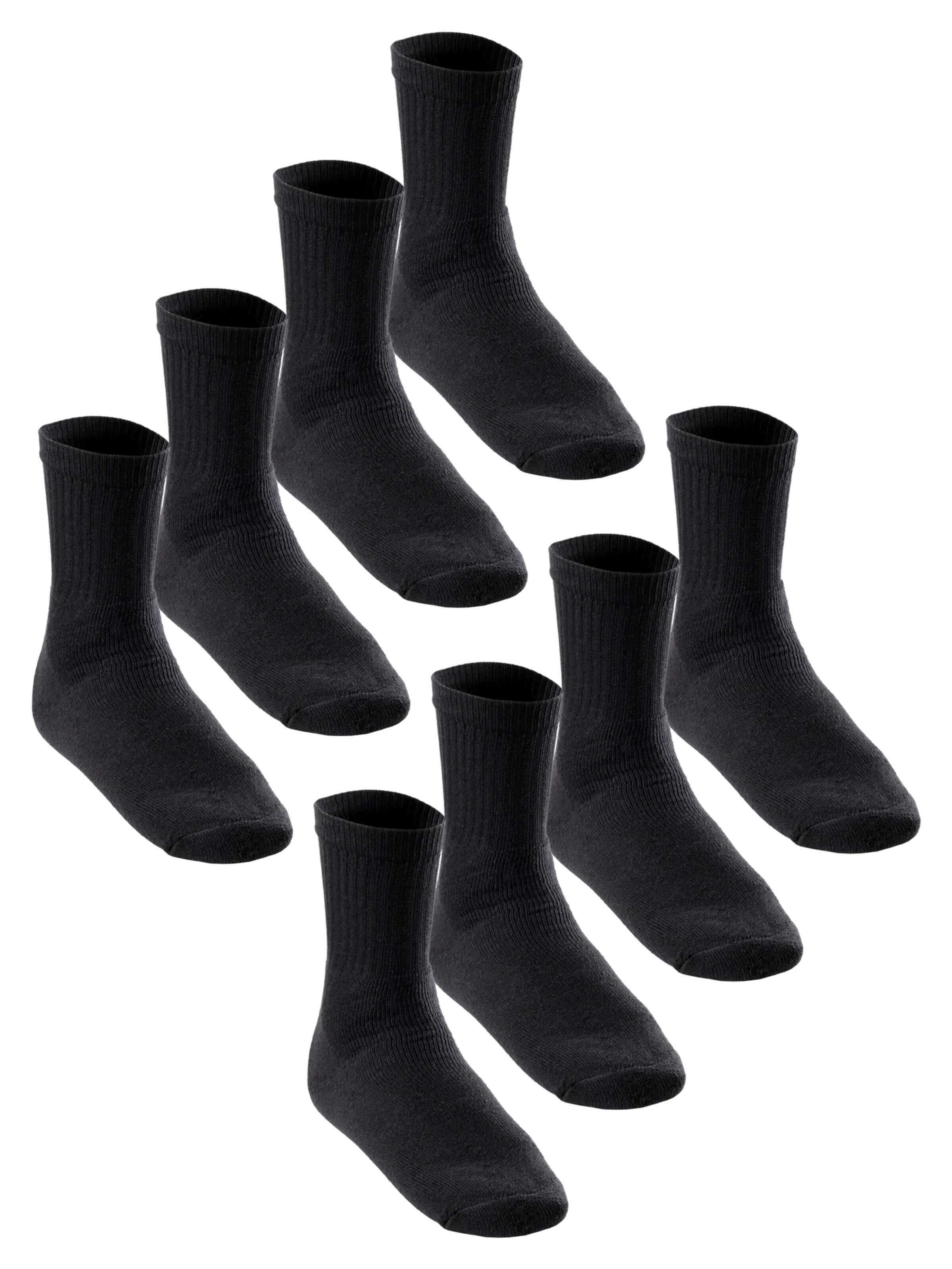 MT Athletic Socks 'Tennis' in Black: front