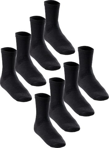 MT Athletic Socks 'Tennis' in Black: front