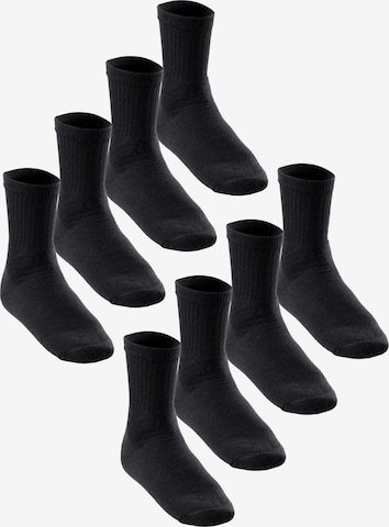 MT Athletic Socks 'Tennis' in Black: front