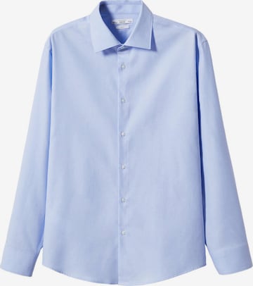 MANGO MAN Slim fit Overhemd 'Emeritol' in Blauw: voorkant