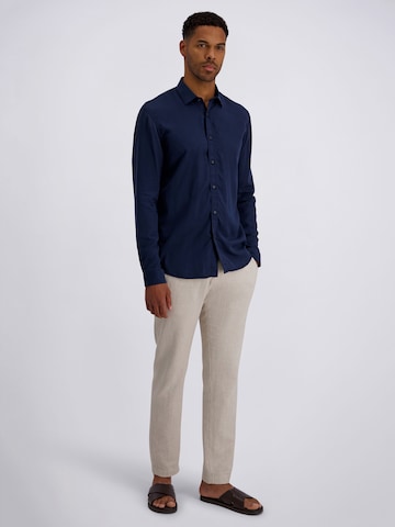 PIERRE CARDIN Comfort fit Overhemd in Blauw