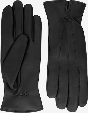 Roeckl Full finger gloves 'ANTWERPEN PLAIN' in Black: front