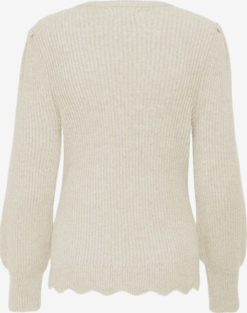 ONLY Pullover 'Fia' i beige