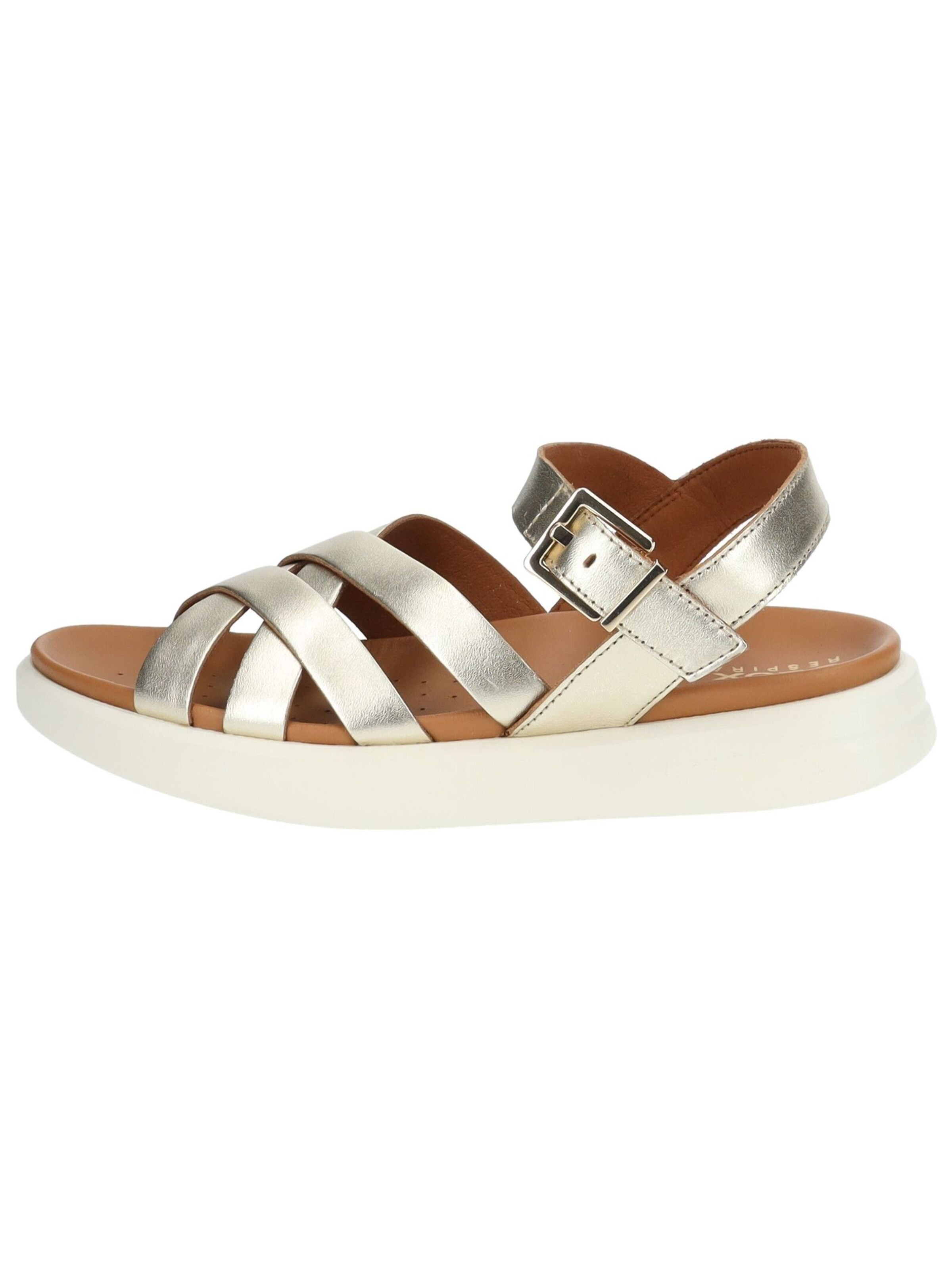 GEOX Strap Sandals in Gold