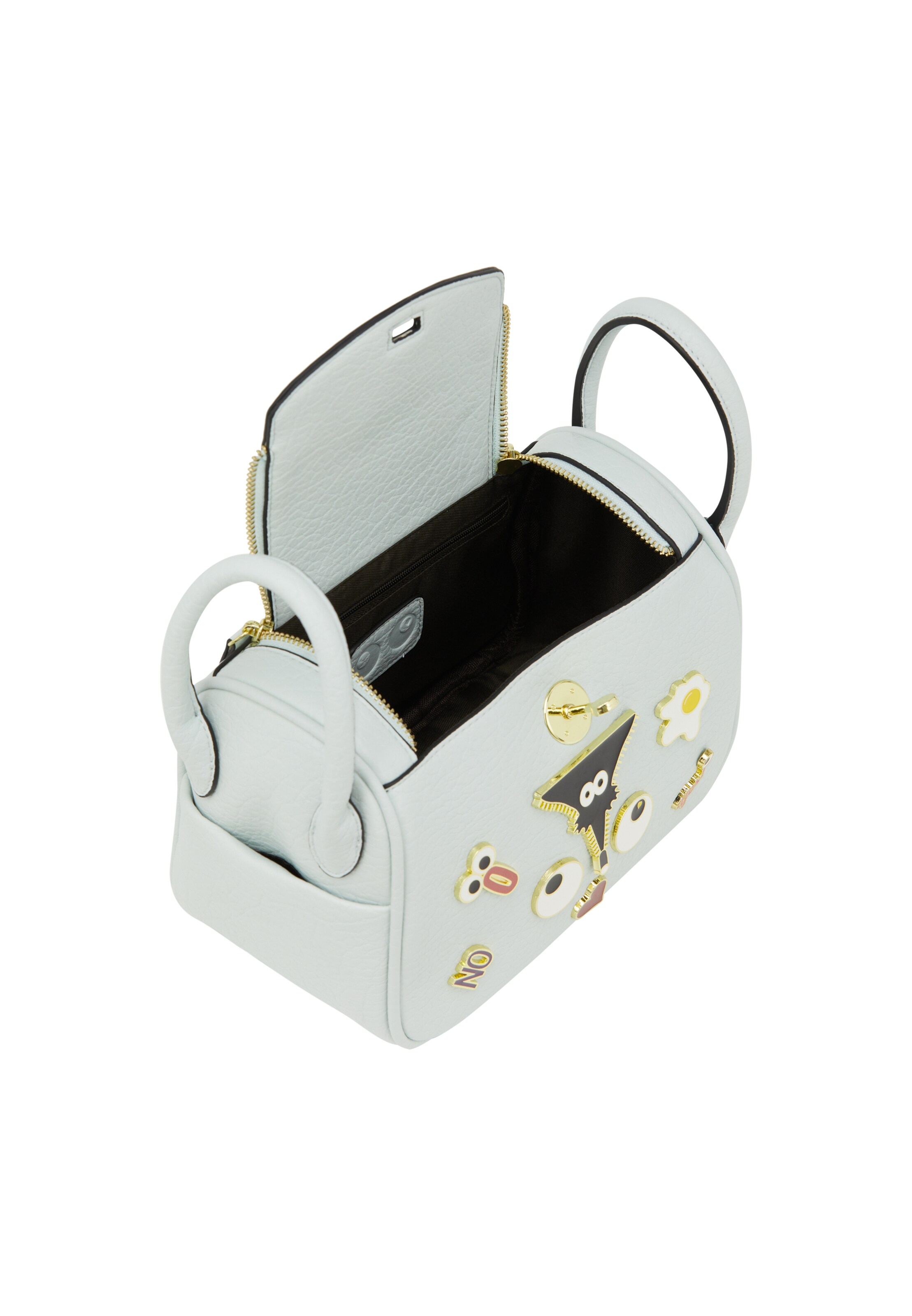 MYMO Torba za čez ramo 'Pop Eyetheme' | zelena barva