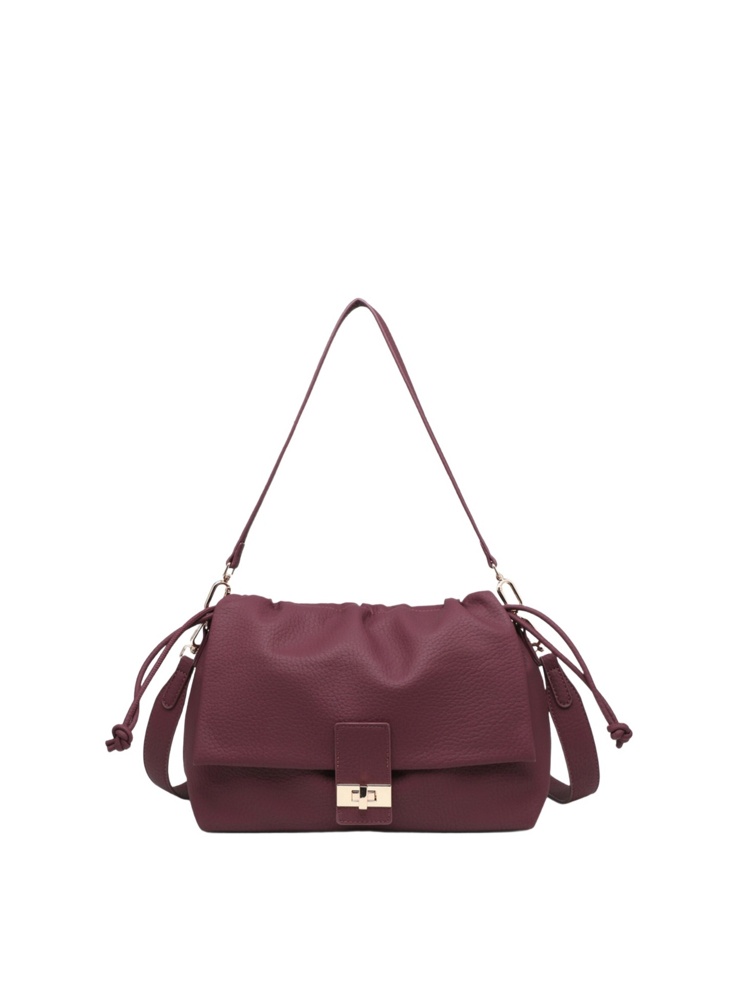 Borsa a mano 'Borsa a mano donna Kassandra Matelot - Poliestere chiusura zip' di Kassandra in rosso: frontale