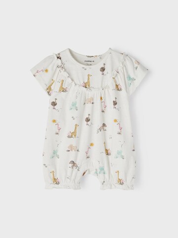 NAME IT Dungarees 'JANNIE' in White