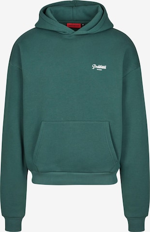 Prohibited Sweatshirt 'Prohibited' in Groen: voorkant