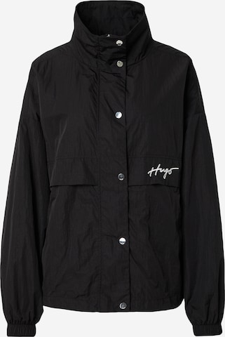 HUGO Red Prehodna jakna 'Filia-1' | črna barva: sprednja stran