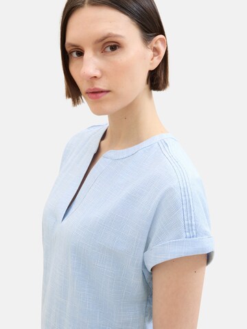 TOM TAILOR Blouse in Blauw