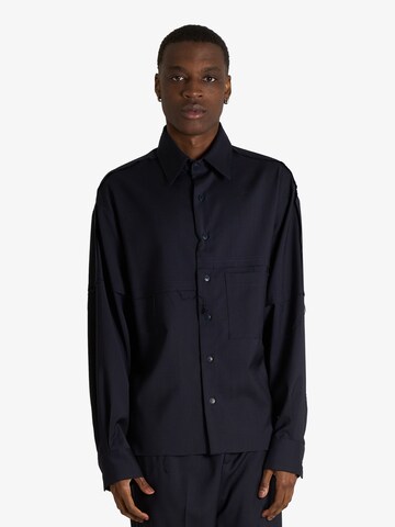 Coupe regular Chemise COSTUMEIN en bleu : devant