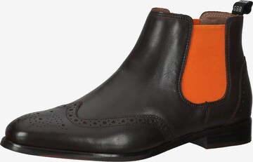 Gordon & Bros Chelsea boots in Zwart: voorkant