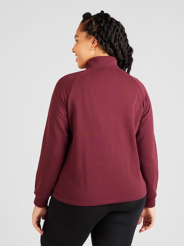 Only Play CurvySportska sweater majica 'Melina' - crvena boja