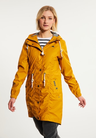 Schmuddelwedda Raincoat in Yellow: front