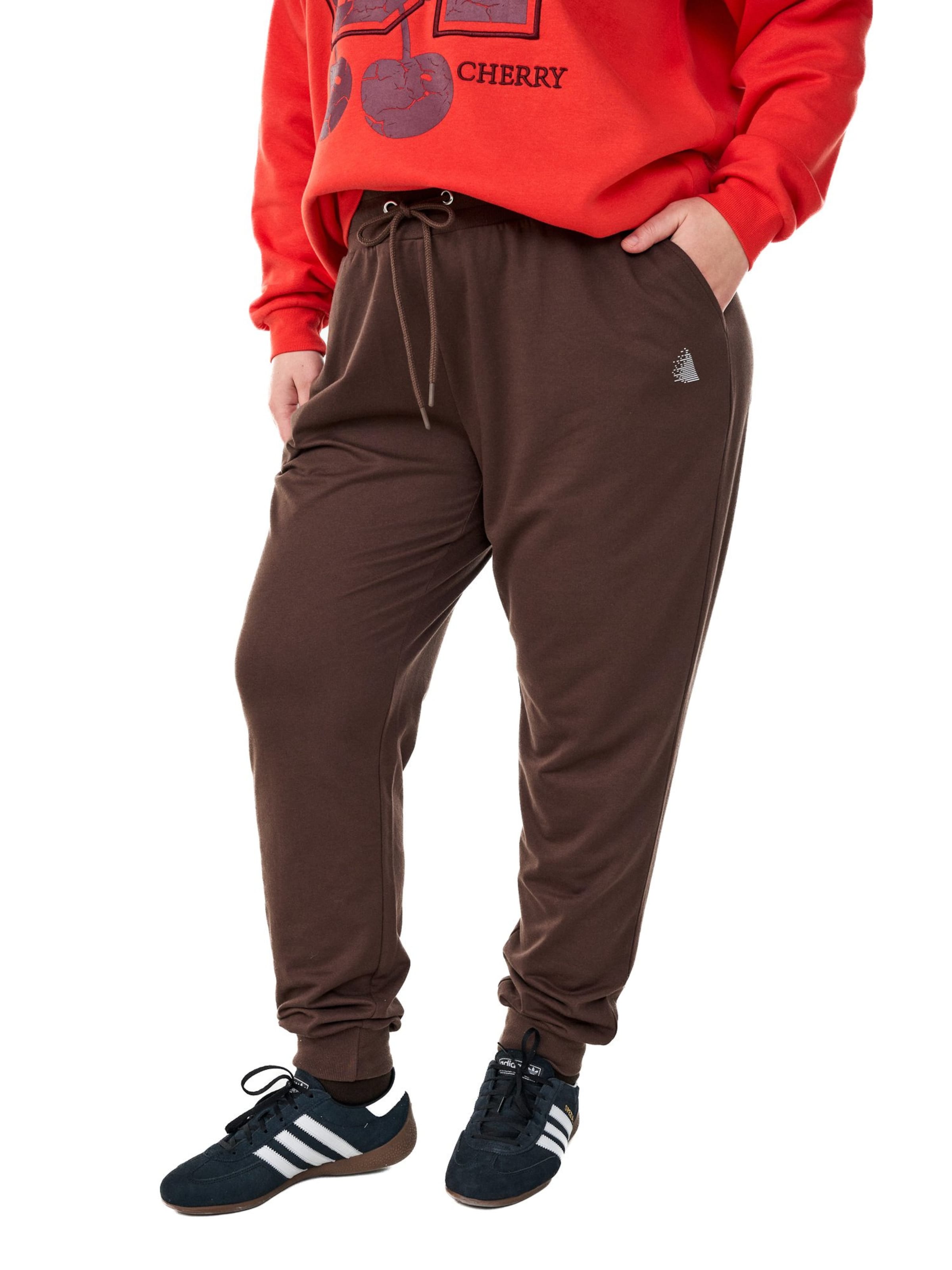 Active by Zizzi Sportief sweatshirt 'Cannie' in Rood