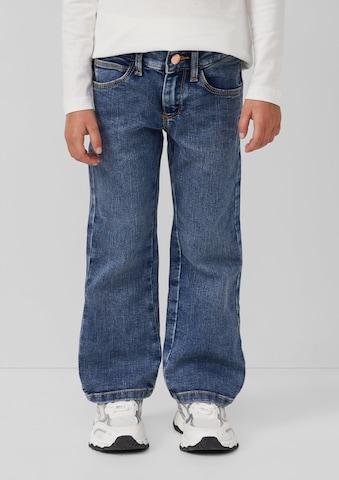 s.Oliver Flared Jeans 'Betsy' in Blauw: voorkant