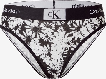 Calvin Klein UnderwearSlip - crna boja: prednji dio