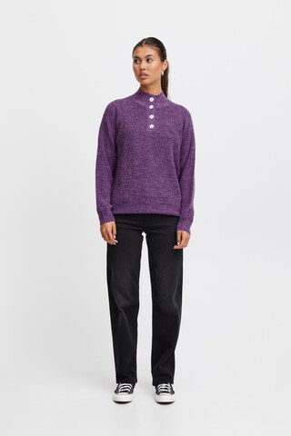 ICHI Sweater 'Novo' in Purple