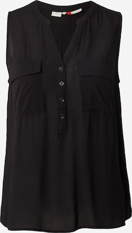 Ragwear Blouse 'ROMANNA' in Black: front