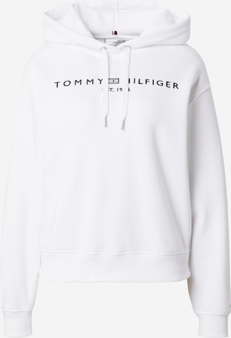 Sweat-shirt TOMMY HILFIGER en blanc : devant