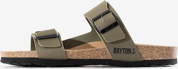 Zoccoletto 'Ilithyie' di Bayton in verde: frontale