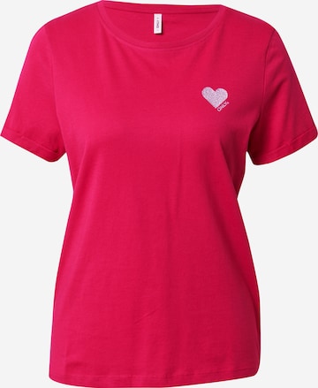 ONLY - Camiseta 'KITA' en rosa: frente