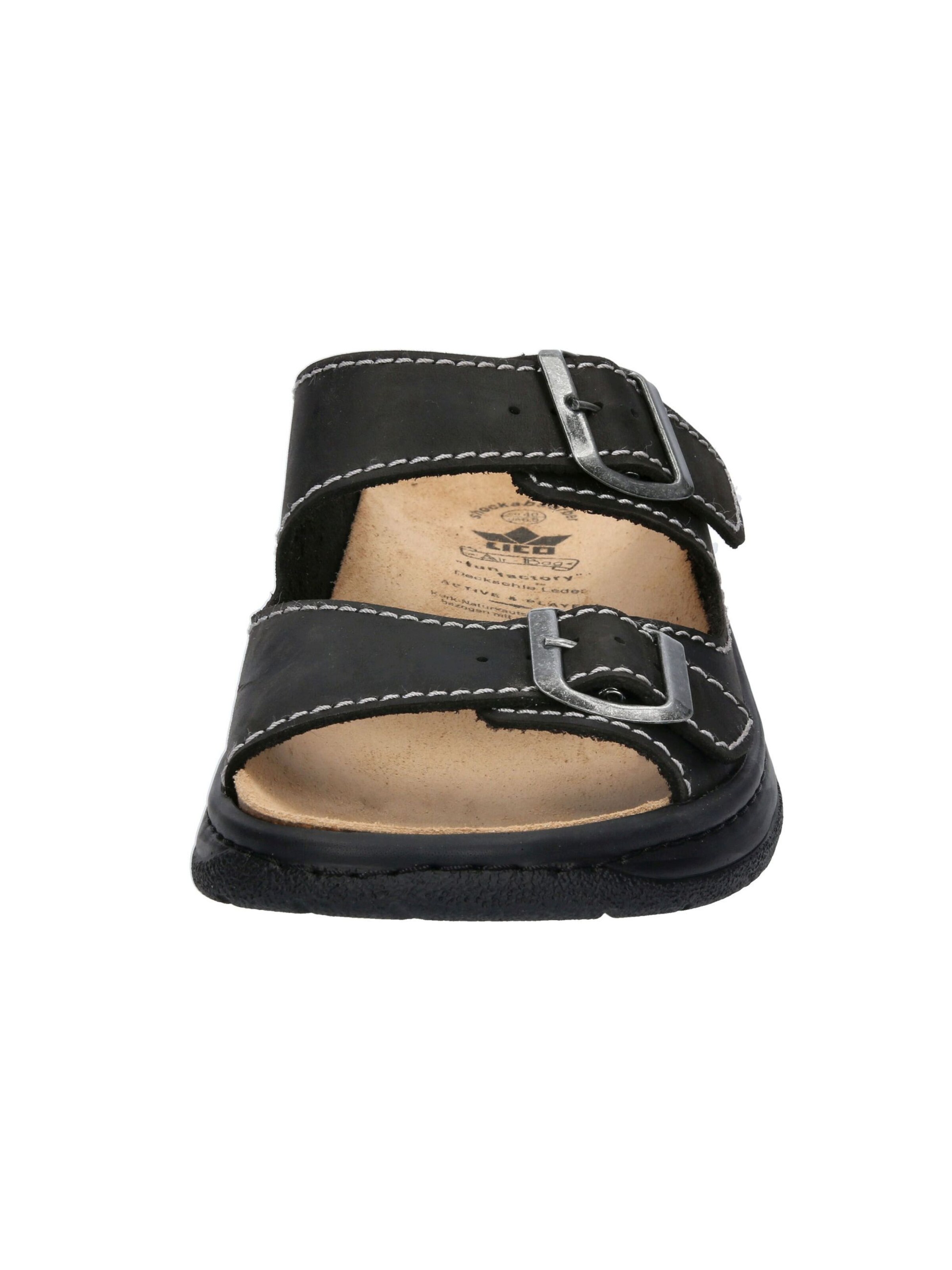 LICO Pantolette in Schwarz