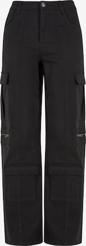 Regular Pantalon cargo Urban Classics en noir : devant