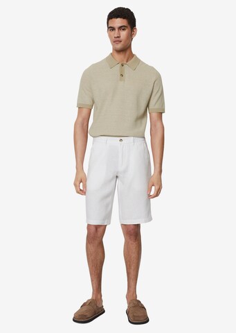 Marc O'Polo Regular Chino 'Reso' in Wit